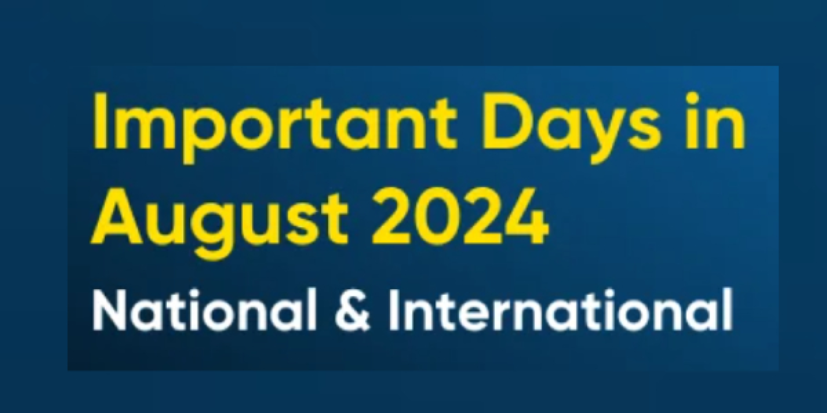 August 2024 is filled with important national and international dates. These days highlight major issues, celebrate achievements, and raise awareness. Whether it’s honoring cultural traditions, supporting environmental efforts, or recognizing global events, August has many significant moments.